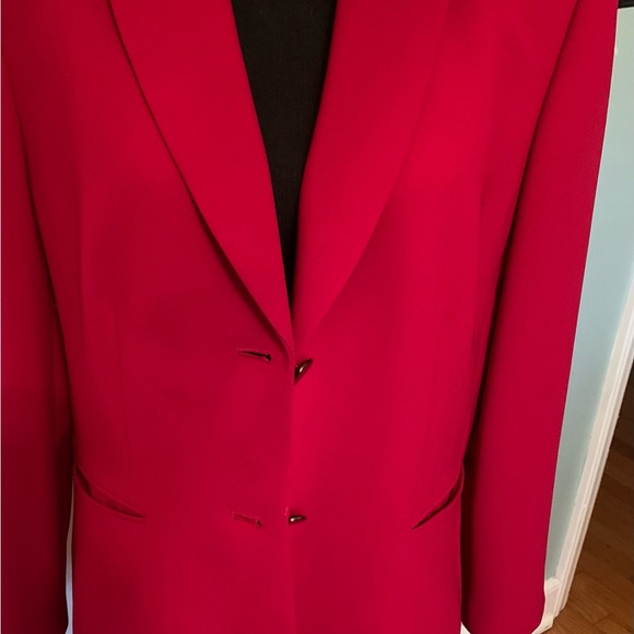 Preston & York Red Blazer Size 16 - Picture 2 of 8